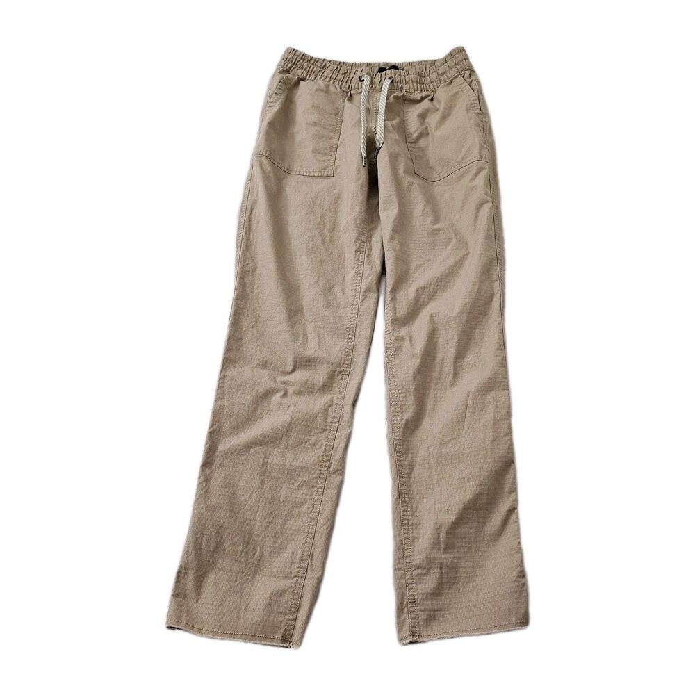 Vuori Ripstop Pants VW450 Womens XS Coconut Pink Outdoor Hiking Travel Unhemmed